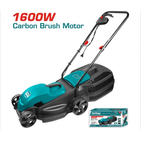 Електрическа косачка TOTAL, 1600 W, 380 мм, контейнер 45 L