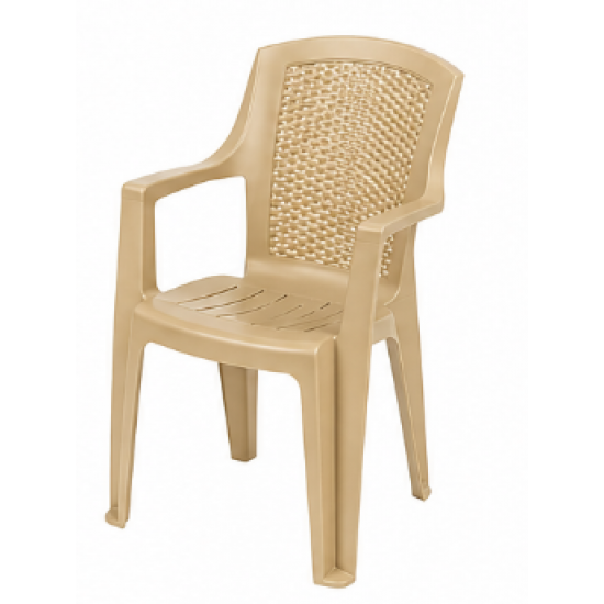 Градински стол бежово ISCHIA