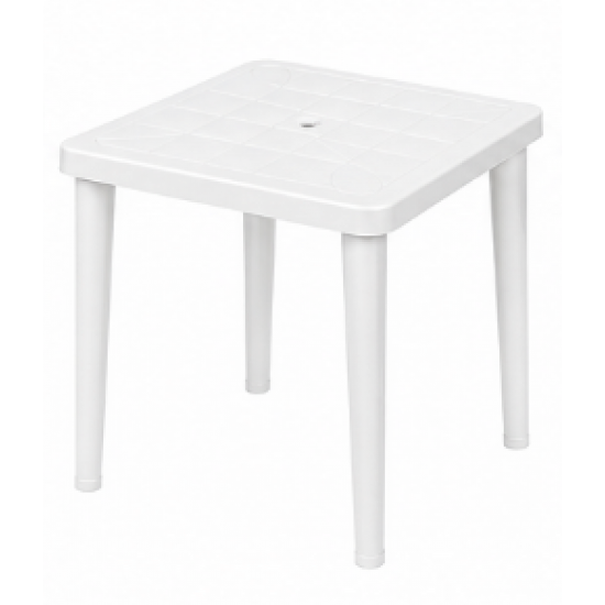 Градинска маса квадрат NETTUN бяла