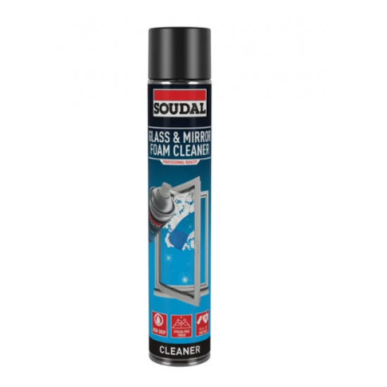 Пяна за почистване на стъкла и прозорци Soudal 750мл