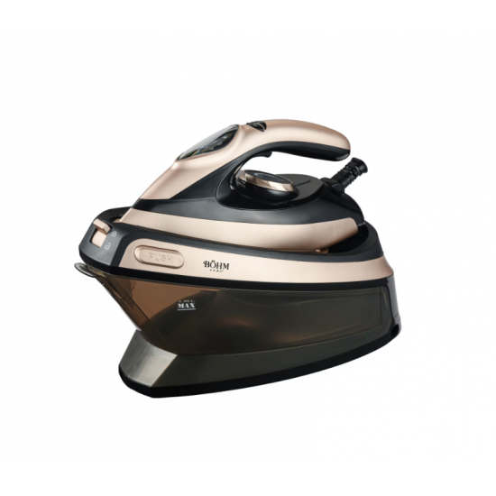 Парна станция BÖHM Home BIG-2401BG, 2400W, Резервоар 1500 мл, Налягане 5.5 Bar