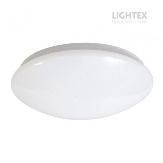 LED плафон CRYSTAL 18W 4000K 1300lm Ø300mm IP44 Lightex