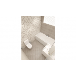 Декор DECORADO TESSILE CUBIK BEIGE 25х50 см