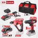 R20 Комплект 2 машини 2x2Ah чанта RDP-BXS9