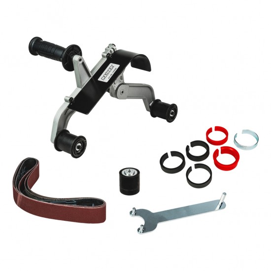 Приставка триъгълна за лентово шлайфане на тръби