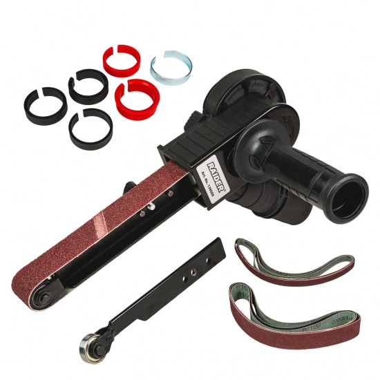 Приставка за лентово пилене за ъглошлайф