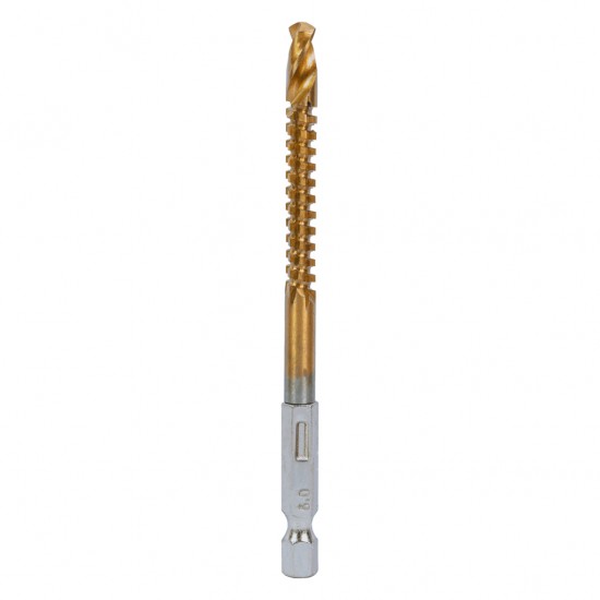 Свредло-Фрезер HSS+TIN Ø 6.0mm - 1/4 HEX