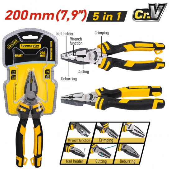 Клещи комбинирани SMART 200mm TMP