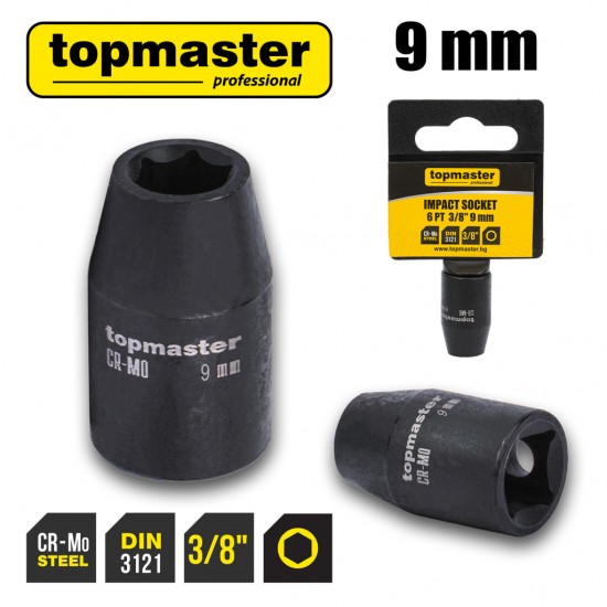 Вложка ударна 6 стенна 3/8