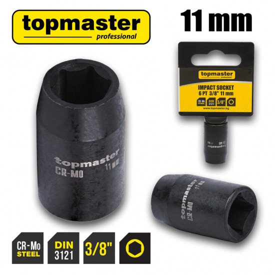 Вложка ударна 6 стенна 3/8