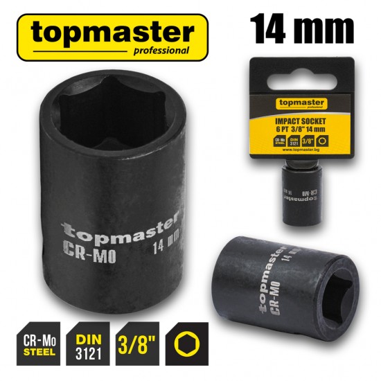 Вложка ударна 6 стенна 3/8