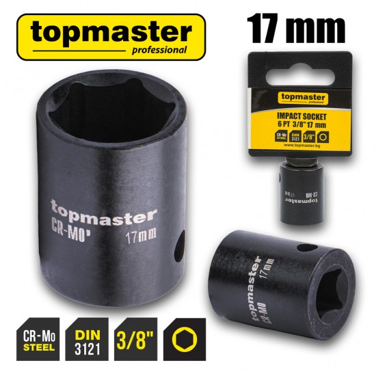 Вложка ударна 6 стенна 3/8