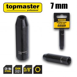 Вложка ударна удължена 6 стенна 3/8