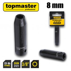 Вложка ударна удължена 6 стенна 3/8