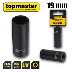 Вложка ударна удължена 6 стенна 3/8