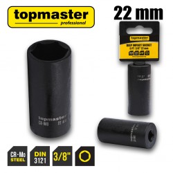 Вложка ударна удължена 6 стенна 3/8