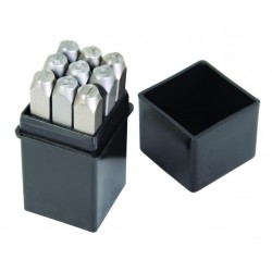Цифри 6mm 9бр Topmaster Professional