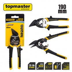 Ножица за ламарина усилена дясна 190mm TMP