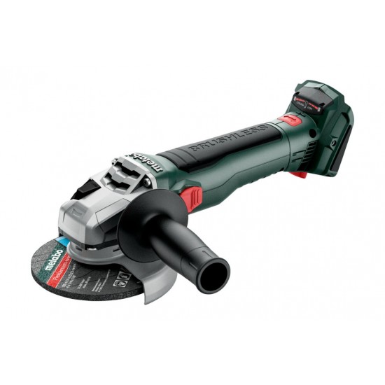 Ъглошлайф акум. 125mm METABO W 18 LT BL 11-125 SOLO Ъглошлайф акум. 125mm METABO W 18 LT BL 11-125 SOLO