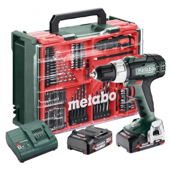 Бормашина акум. ударна 18V 60Nm METABO SB 18 2X2.0Ah Бормашина акум. ударна 18V 60Nm METABO SB 18 2X2.0Ah