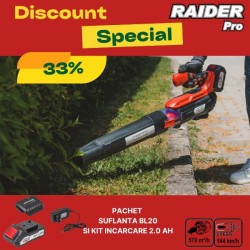 Pachet promo - RDP-BL20 & Set incarcator si baterie 2Ah