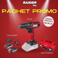 Pachet promo -RDP-KCD20 in cutie&Set incarcator si 2 bat 2Ah
