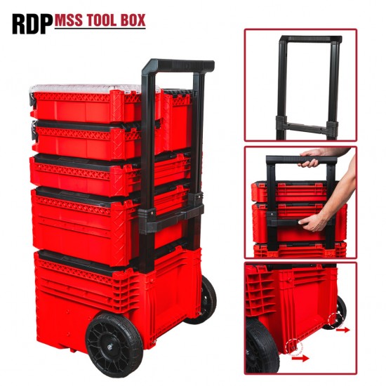 Модулна система 556x1120x424mm с колела IP65 RDP-MSS7 Модулна система 556x1120x424mm с колела IP65 RDP-MSS7