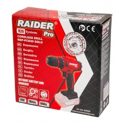 R20 Бормашина ударна 2-ск. 10mm 44Nm SS Solo RDP-PCD20