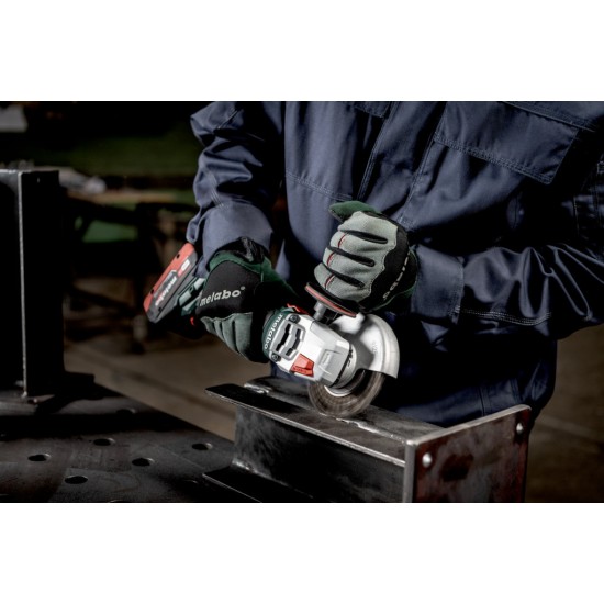 Ъглошлайф акум. 125mm METABO W 18 LT BL 11-125 SOLO Ъглошлайф акум. 125mm METABO W 18 LT BL 11-125 SOLO