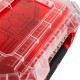 Куфар 420x278x131mm прозрачен капак IP65 RDP-MSS5