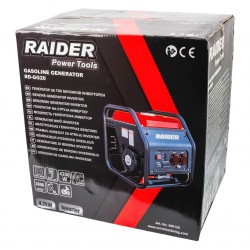 Генератор за ток бензинов 4.2kW инверторен RAIDER RD-GG20