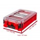 Куфар 420x278x131mm прозрачен капак IP65 RDP-MSS5