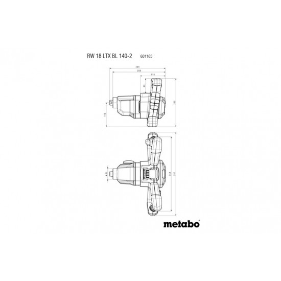 Mиксер Акумулаторен, RW 18 LTX BL 140-2 Mиксер Акумулаторен, RW 18 LTX BL 140-2