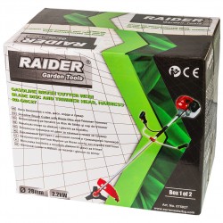 Коса бензинова с нож диск корда самар 2.2kW 28мм RAIDER RD-GBC27 2К