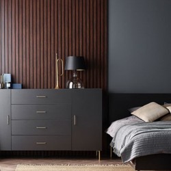 Стенен Панел Linerio L-LINE CHOCOLATE 3D