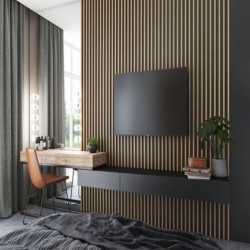 Стенен Панел Linerio L-LINE MOCCA 3D