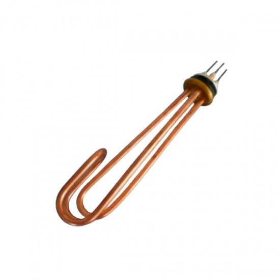 Нагревател 3 kW за бойлер  фланец/гайка меден