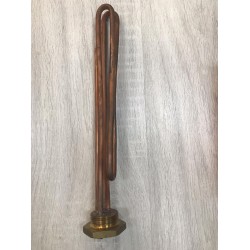 Нагревател 3kW фланец/гайка меден 