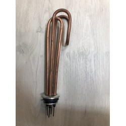 Нагревател 3 KW фланец/гайка никротал 