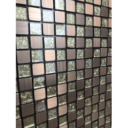 Самозалепващ стенен панел 30х30 см