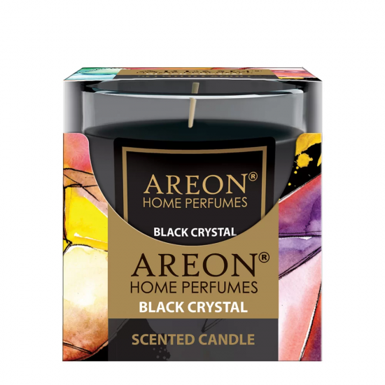 Ароматна Свещ – Черен Кристал