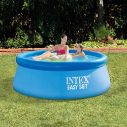 Надуваем басейн 2.44 х 0.61 м Intex 28108 с помпа и филтър 28108
