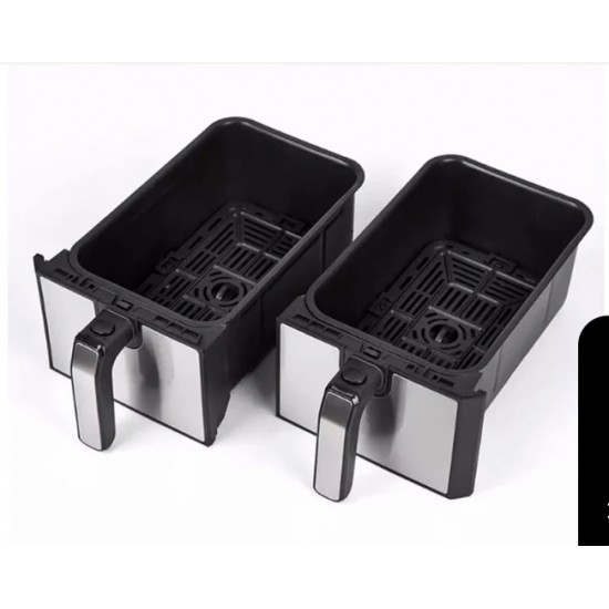 Двоен Airfryer XXL, 8l(2 x 4l), 1700W, 30°C - 200°C JUST PERFECTO JP 1980 BS