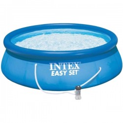 Надуваем басейн 2.44 х 0.61 м Intex 28108 с помпа и филтър 28108