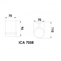 Аксесоари за баня  »  Арго » ICA 7058