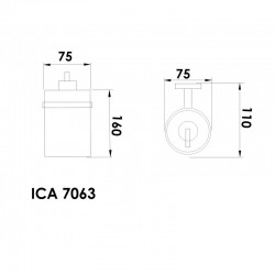 Аксесоари за баня  »  Арго » ICA 7063