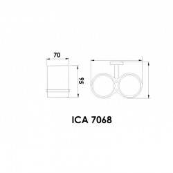 Аксесоари за баня  »  Арго » ICA 7068