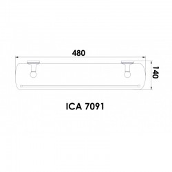 Аксесоари за баня  »  Арго » ICA 7091