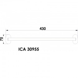 Аксесоари за баня АРИЕЛ  » ICA  30955