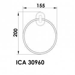 Аксесоари за баня АРИЕЛ  » ICA 30960